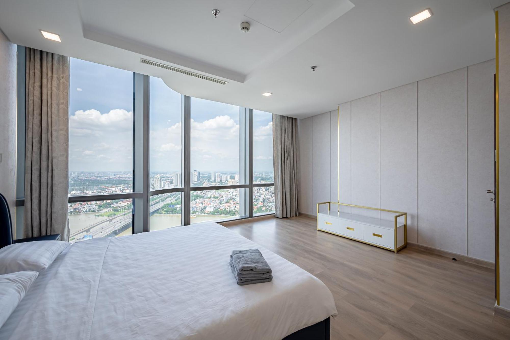 Landmark 81 Vinhomes Central Park Luxury Apartment Ho Či Minovo Město Exteriér fotografie