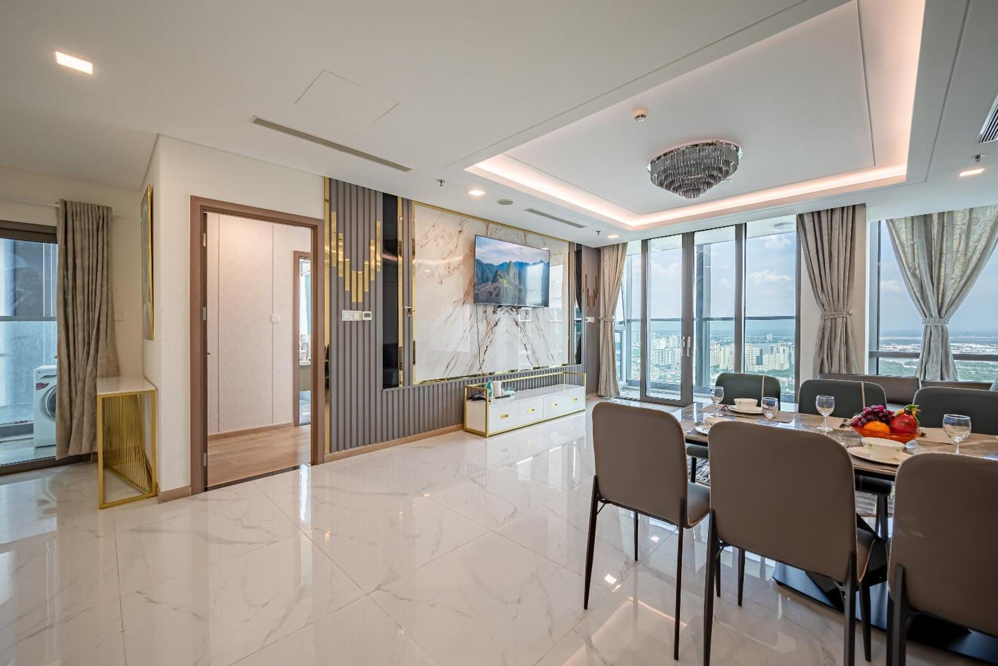 Landmark 81 Vinhomes Central Park Luxury Apartment Ho Či Minovo Město Exteriér fotografie