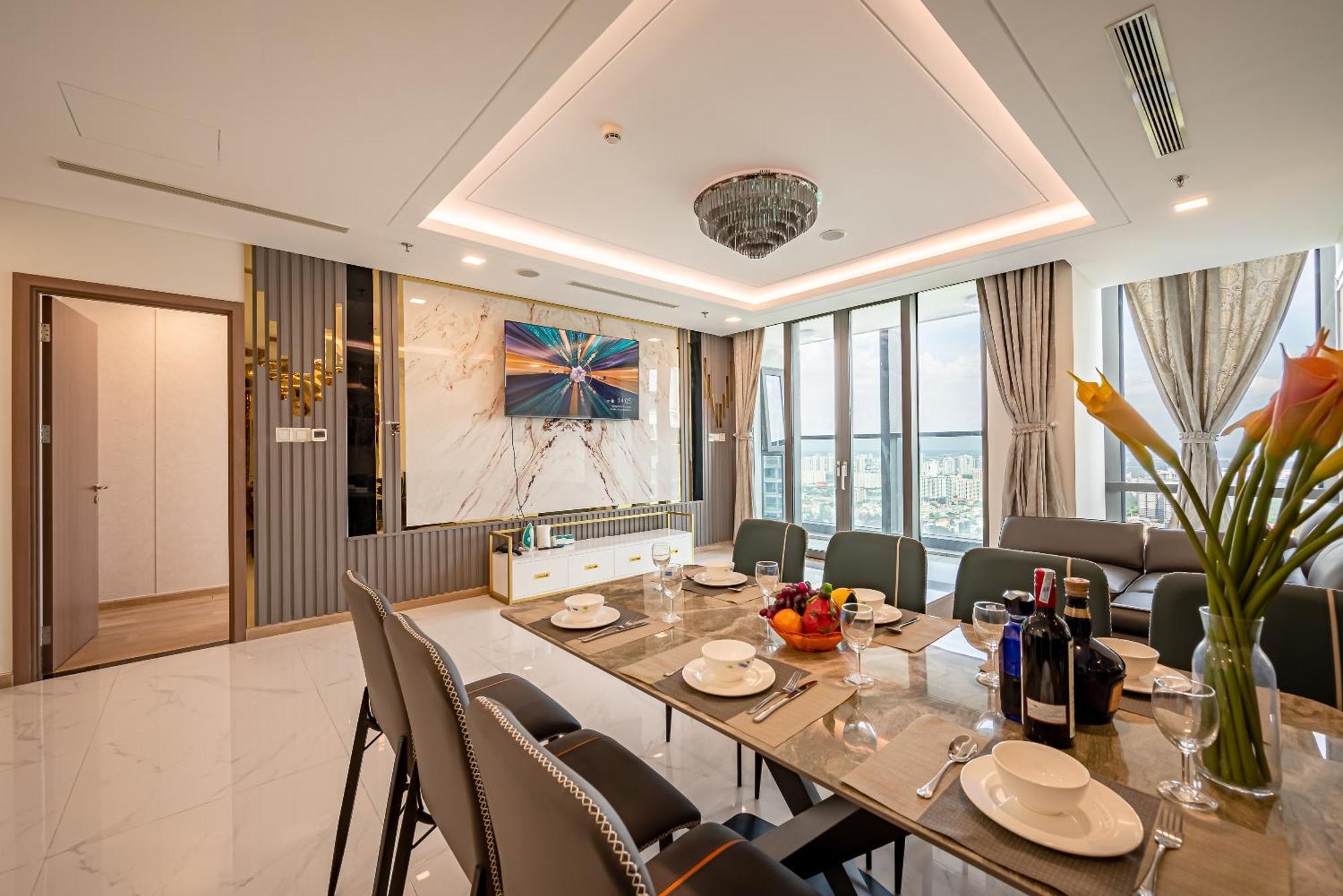 Landmark 81 Vinhomes Central Park Luxury Apartment Ho Či Minovo Město Exteriér fotografie